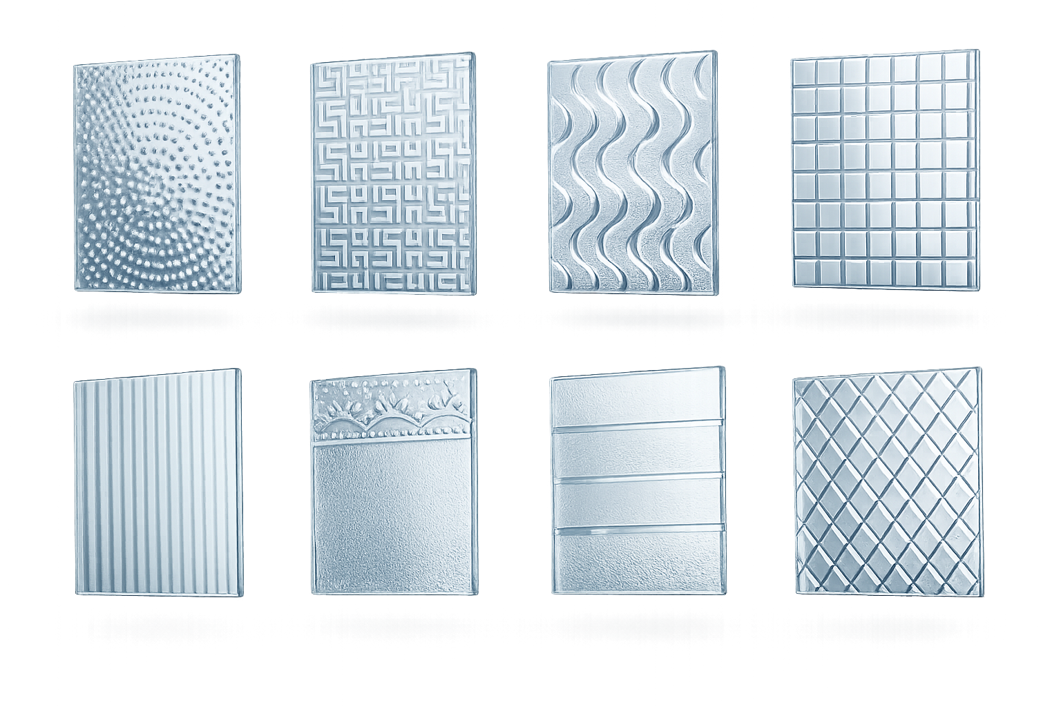 Decorative figure glass